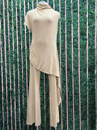Asymmetrical Tunic & Wide Leg Pant Set
