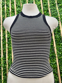Striped Heavy Rib Tank Top