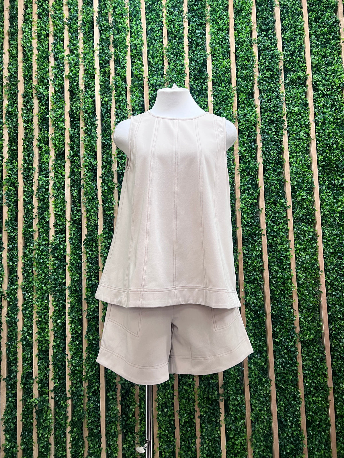 High Neck Sleeveless Top