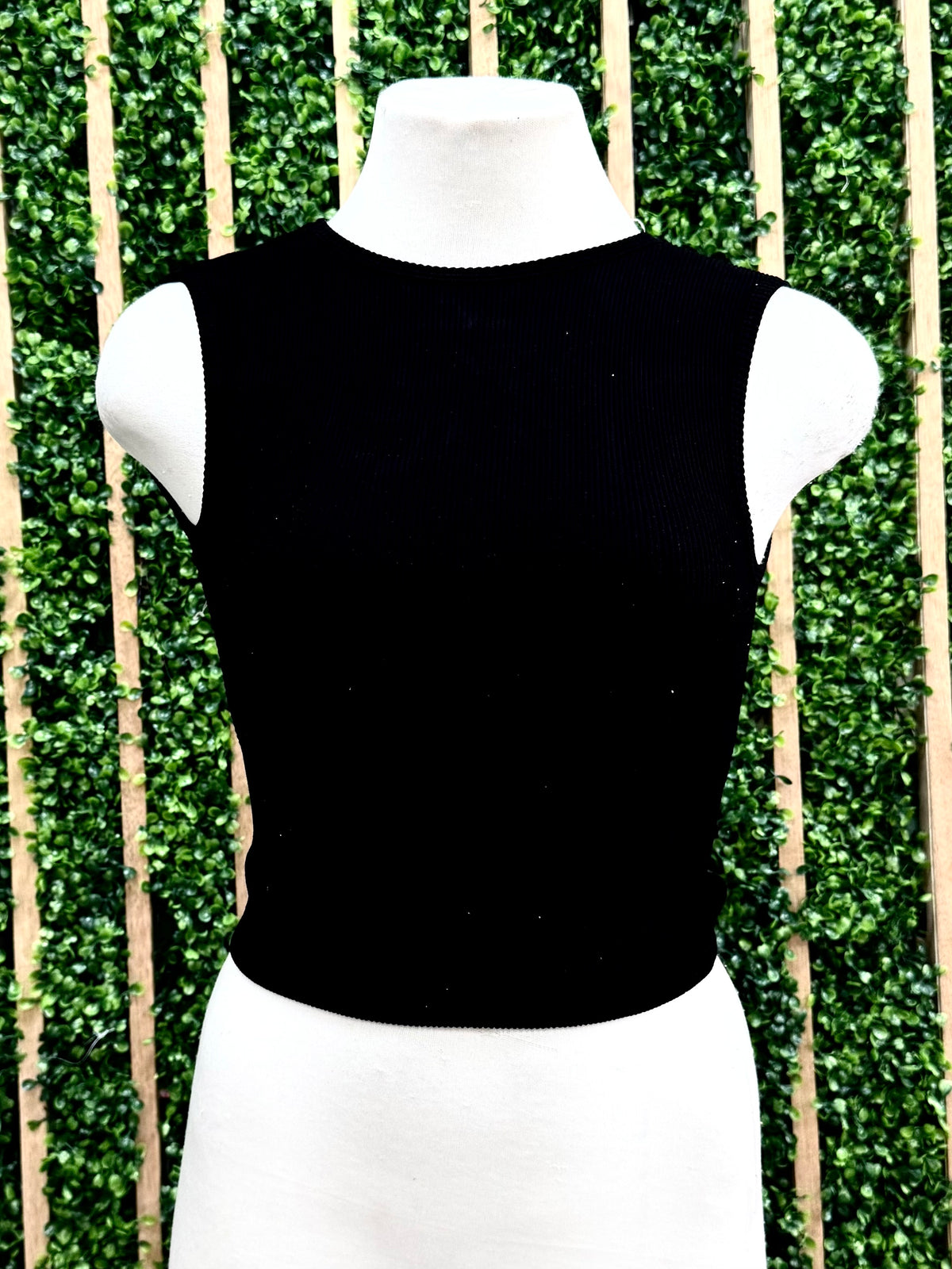 Open Back Tank Top