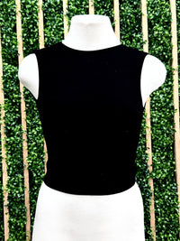 Open Back Tank Top