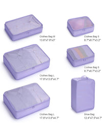 6 Piece Packing Cubes