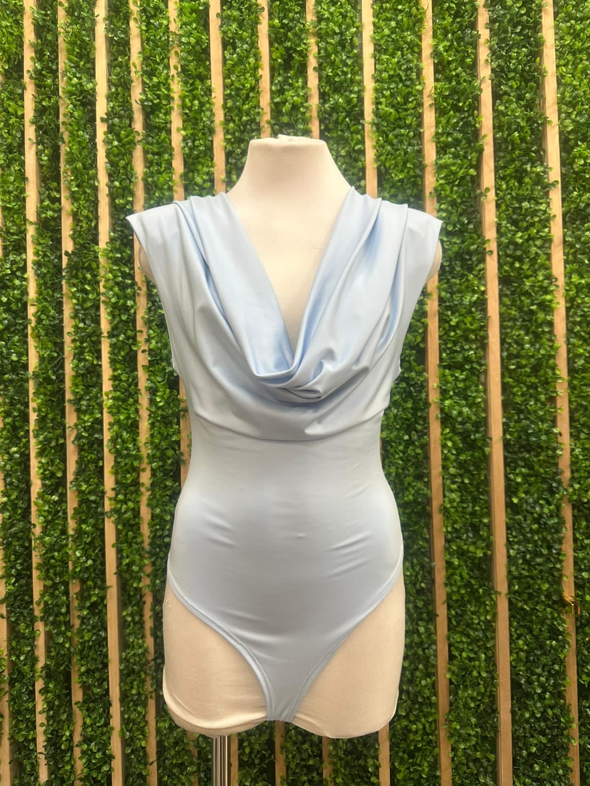 Cowl Neck Bodysuit