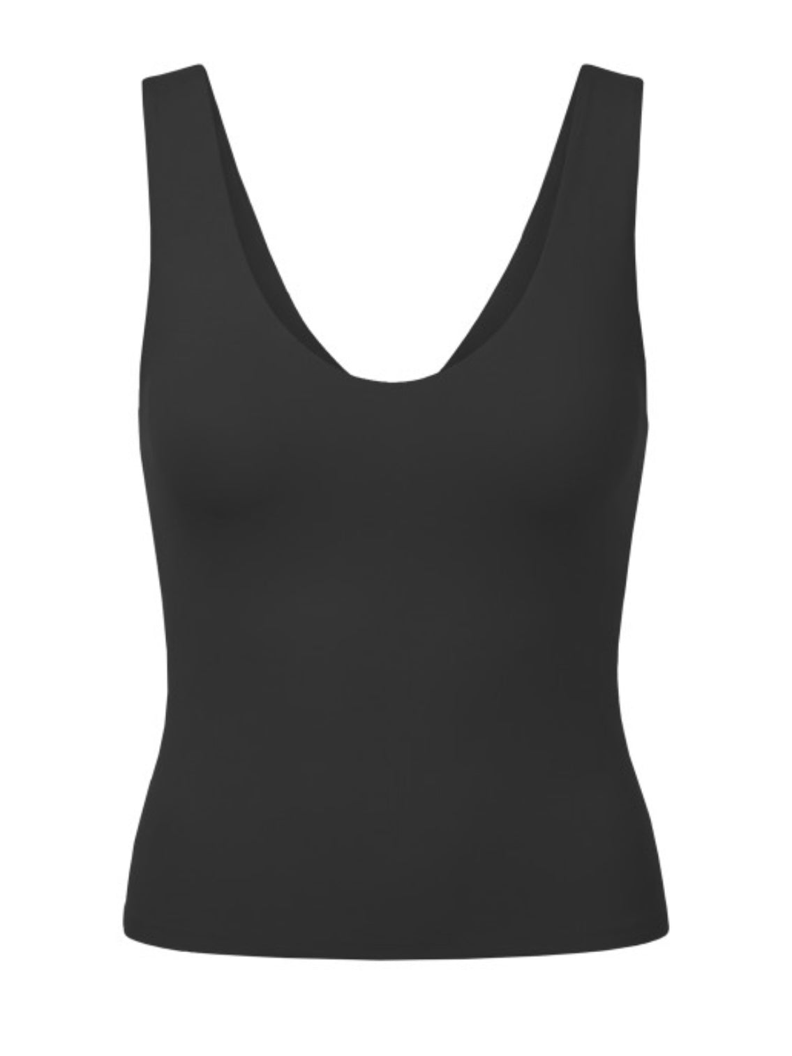 V Neck Reversible Tank basic Top