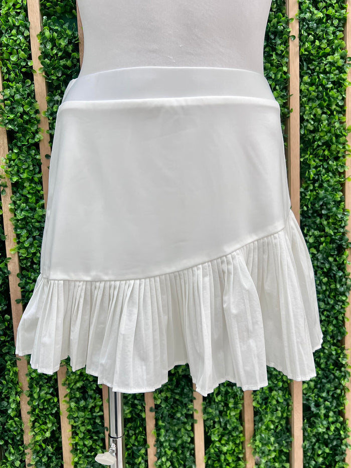 Pleat Detail Skort