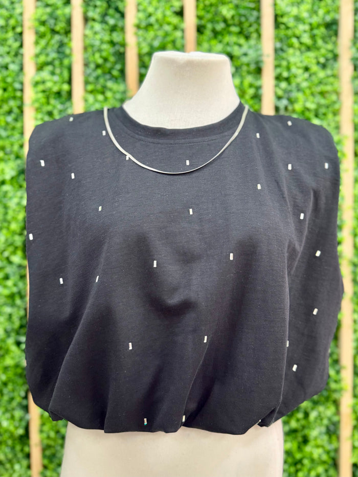 Crystal Knit Blouse