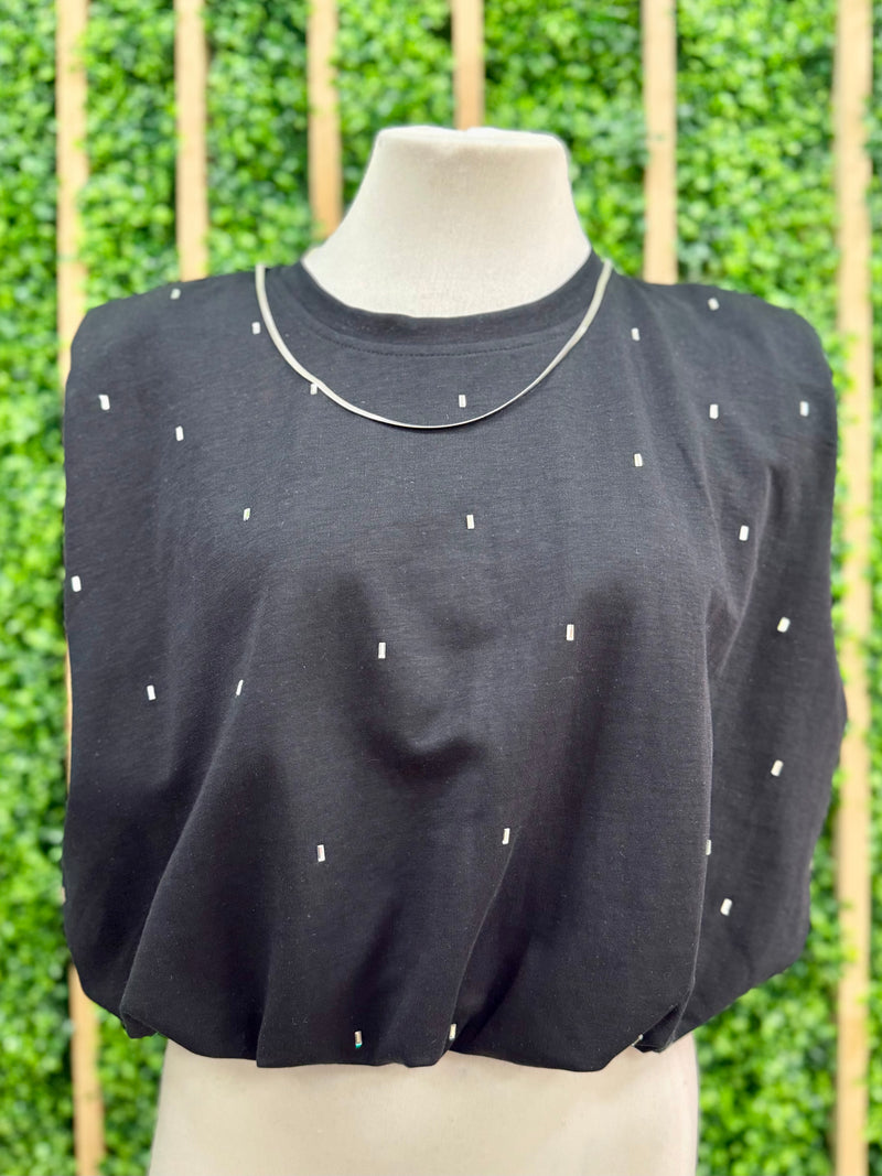 Crystal Knit Blouse
