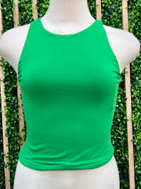 Countour Double Layered Basic Crop Top