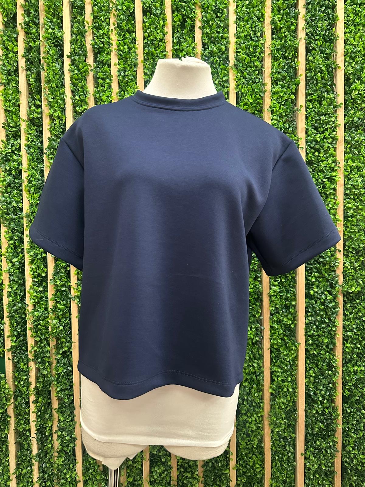 Modal Oversized Short Sleeve Shirt Top