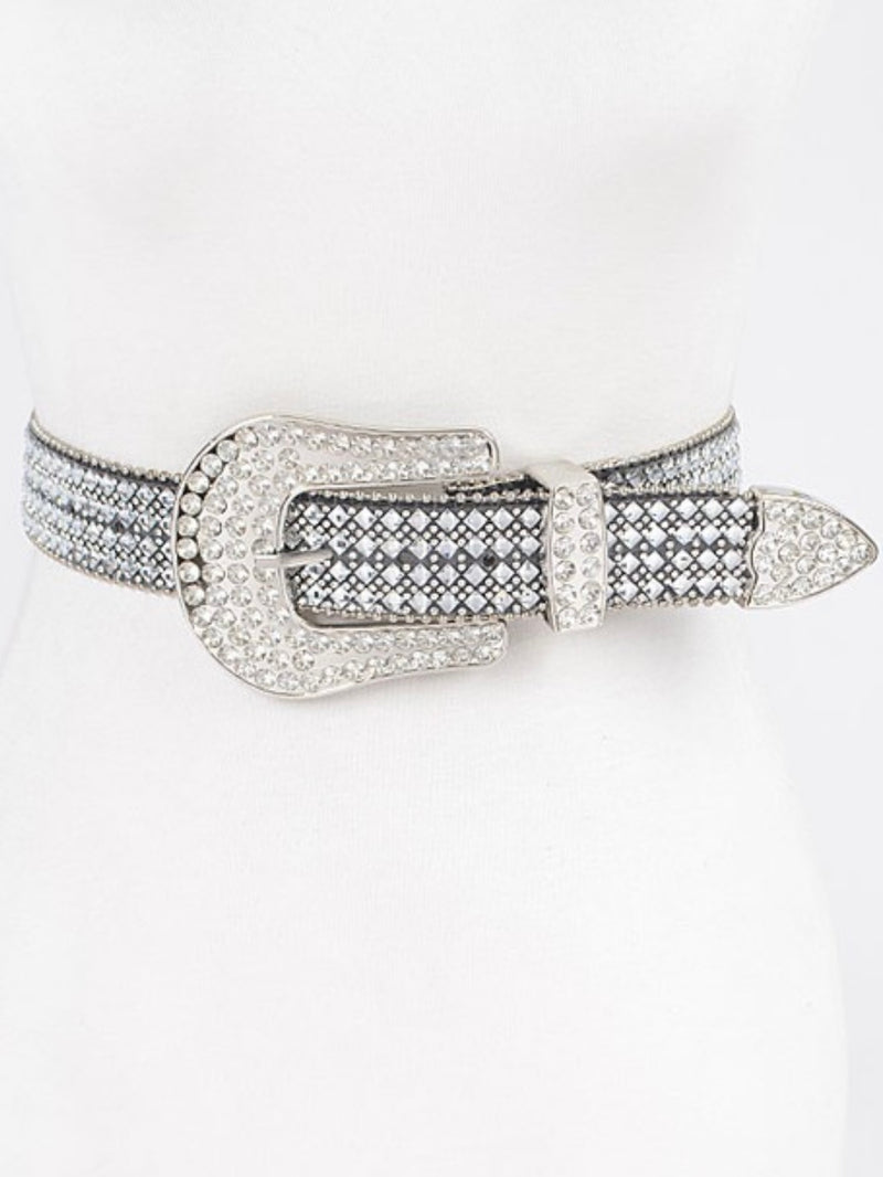 Rhinestone Western Style Belt