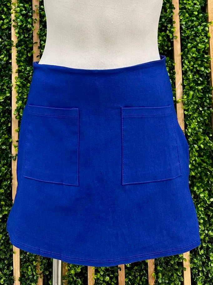 Stretch Woven Pocket Skort