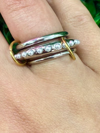 Stainless Steel Stackable Ring Detail Rings