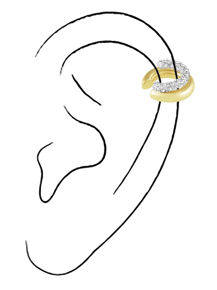 SJ Two Tone Ear Cuff