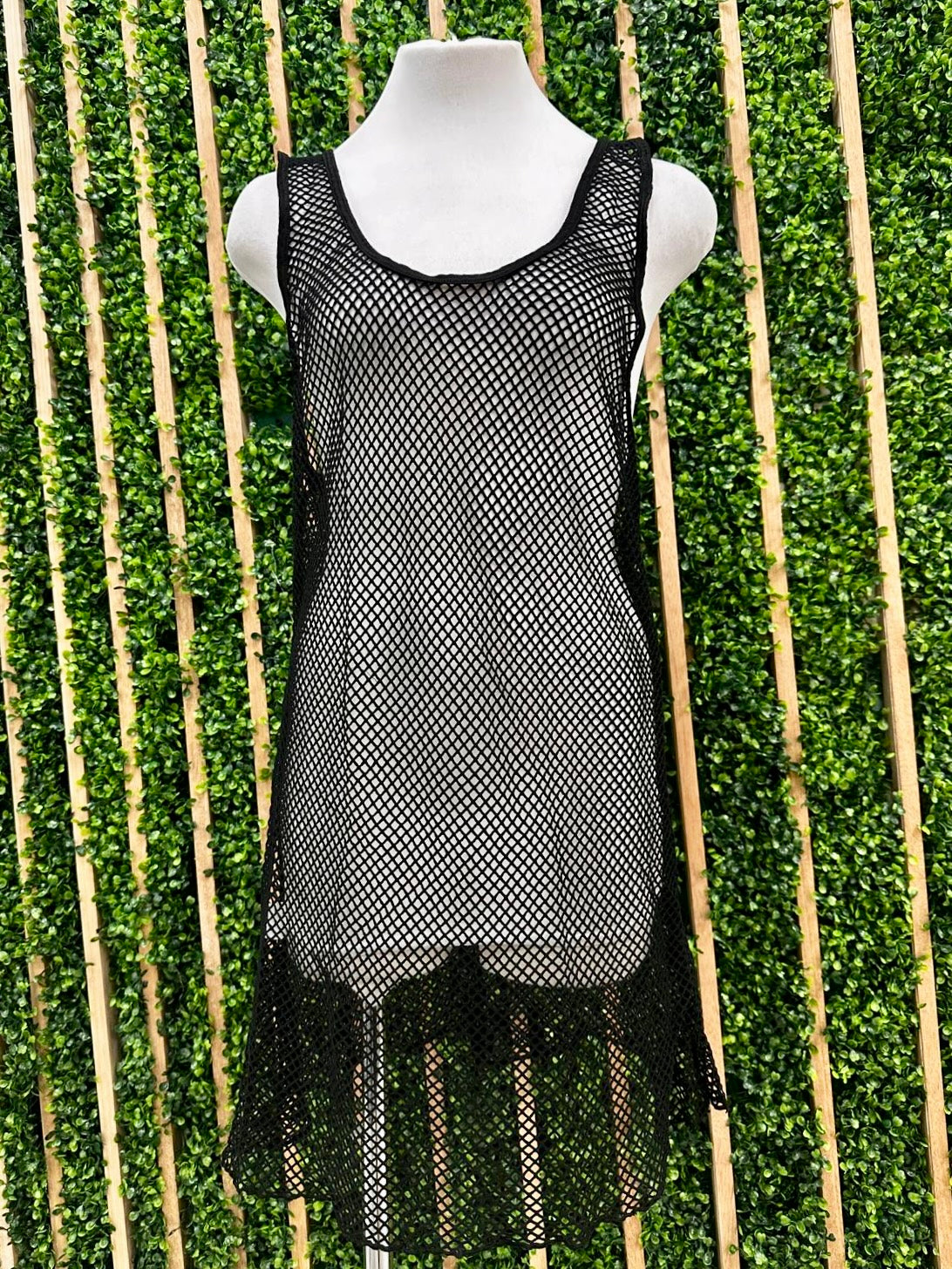 Mesh Coverup Dress