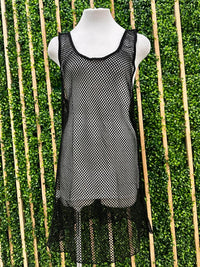 Mesh Coverup Dress