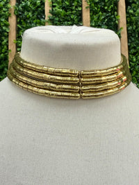 Metallic Tubes Triple Choker