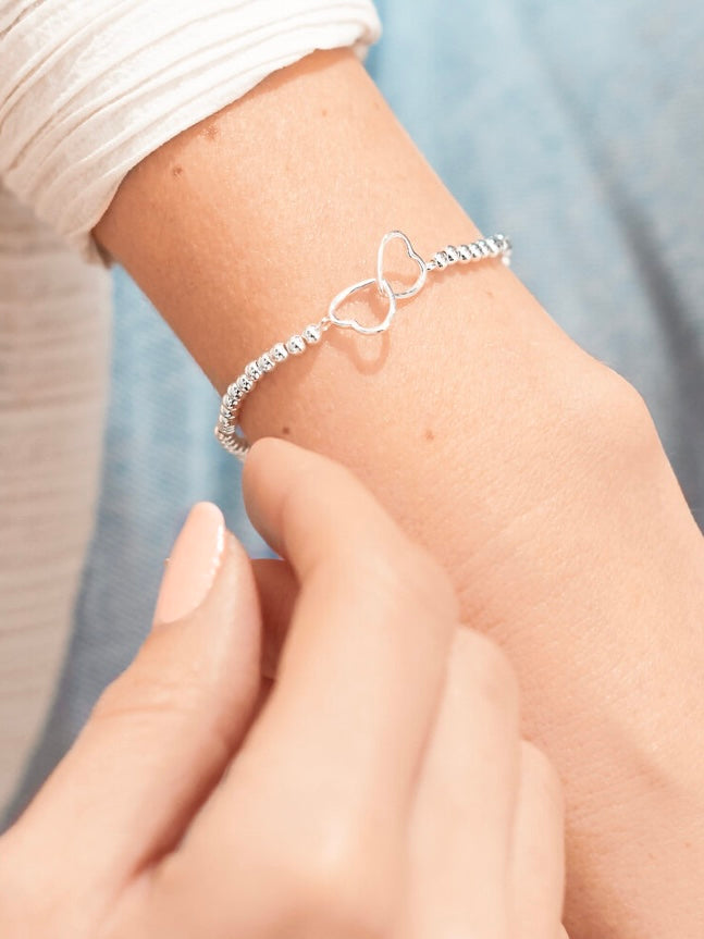 Little Moments Friendship Silver Bracelet