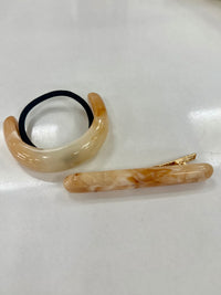 Resin Buckle Hair Tie