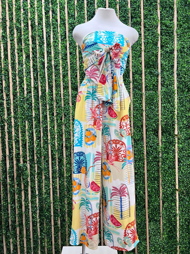 Under the Sea Wide Leg Bottom