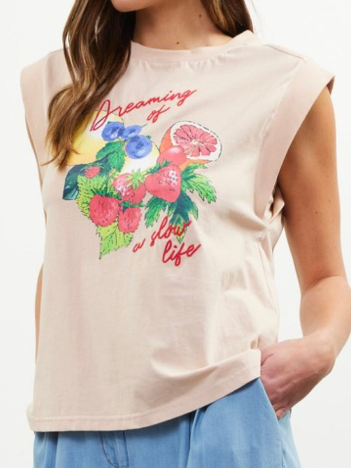 Dreaming of a Slow Life SleevelessTee