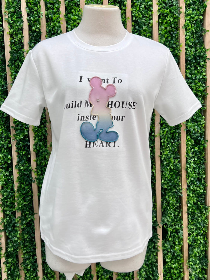 Mickey House Tee Shirt