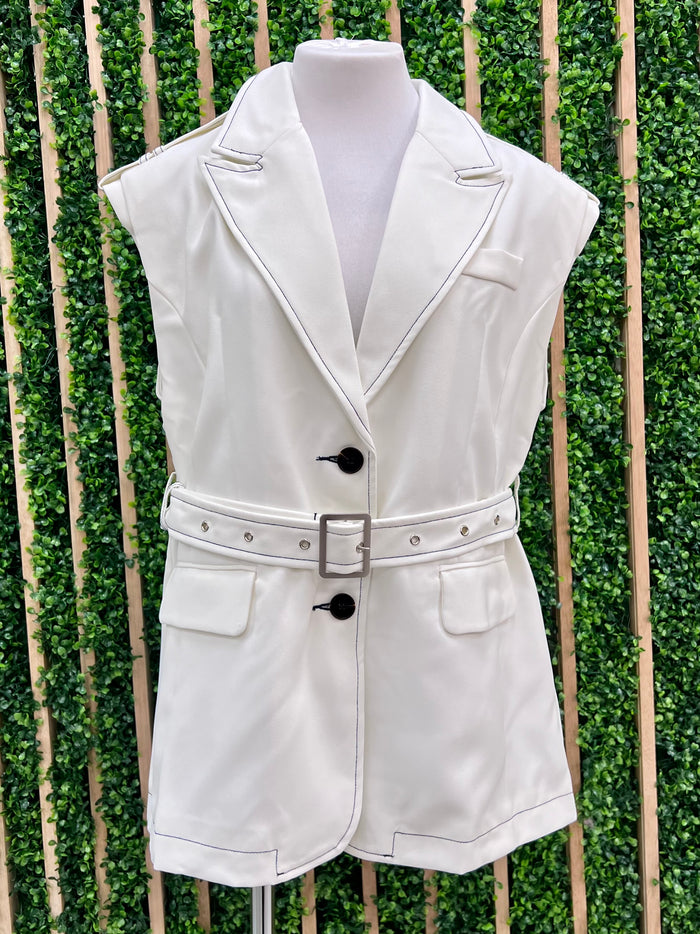 Beautiful Stitch Detail Vest