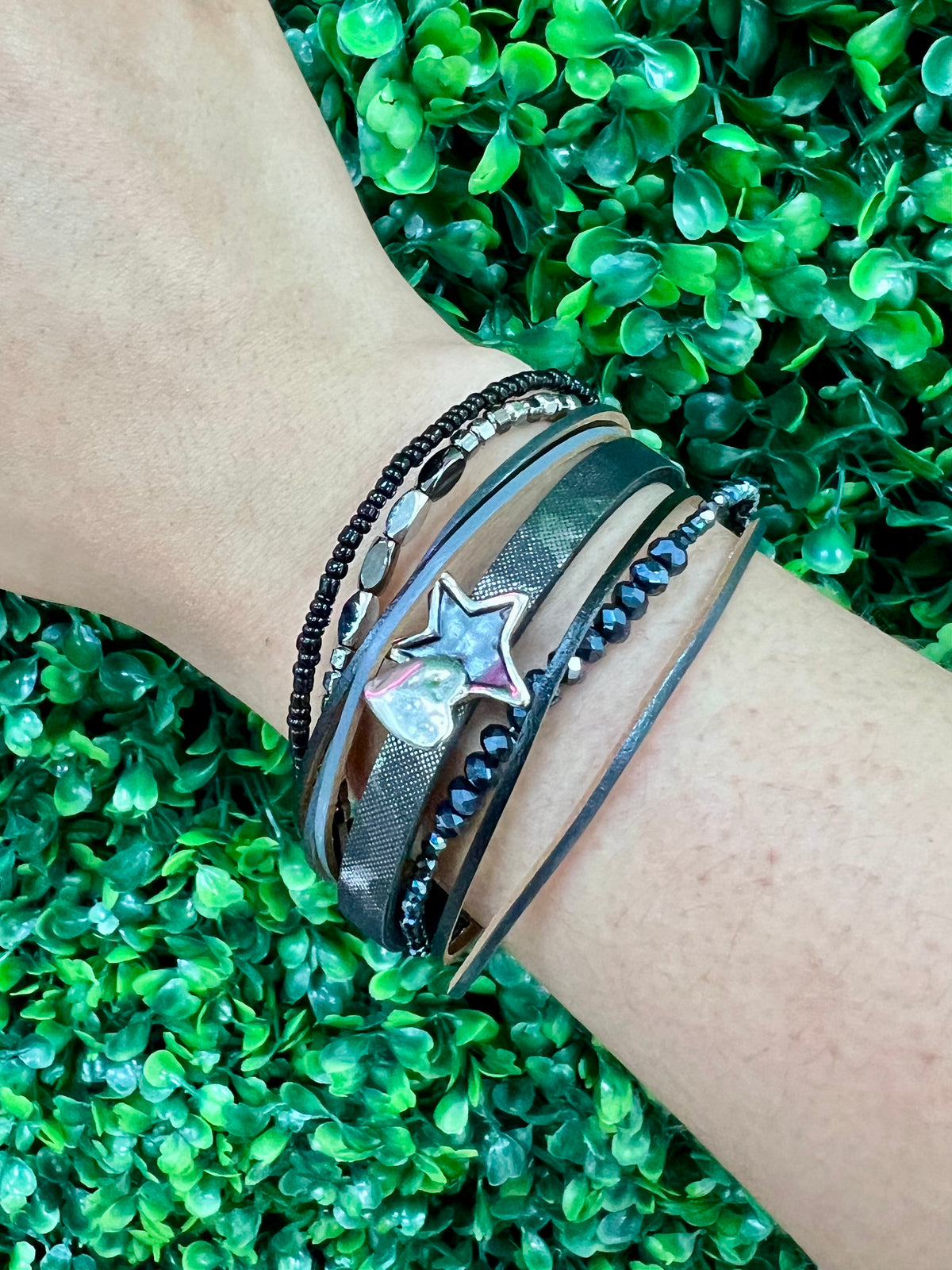 Leatherette Wrap Bracelets