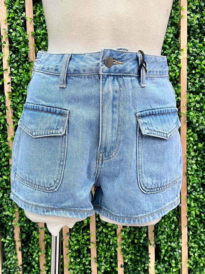 Light Denim Short