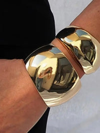 Thick Gold Stainless Steell Bangle