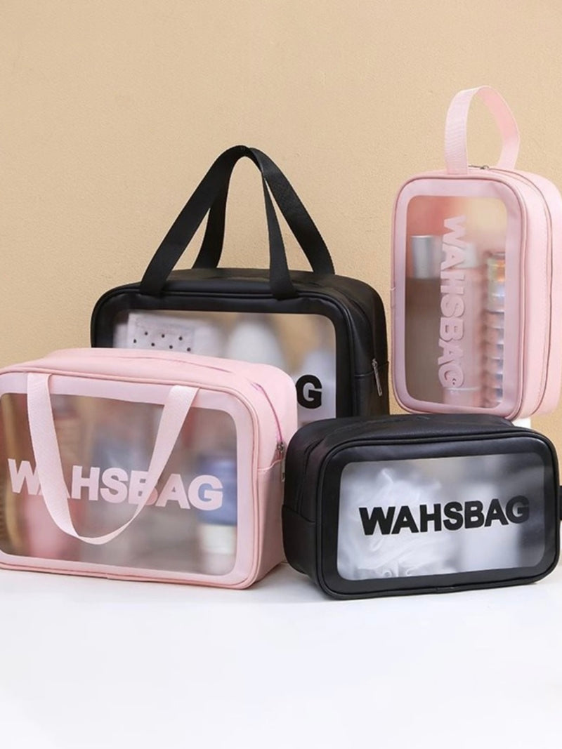 3 Set Travel Makeup Washbag