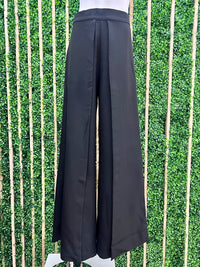 High Waist Wide Pleat Palazzo Pants