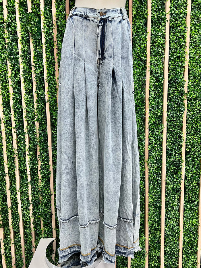 Denim Star Palazzo