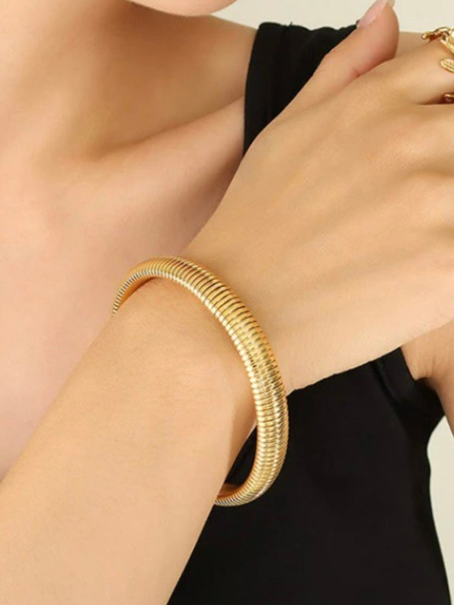 Chic Gold Plated Bracelet