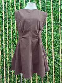 Structured Ruched Side Short Dress
