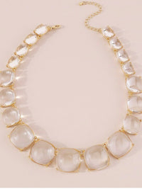 Jelly Stones Statement Necklace