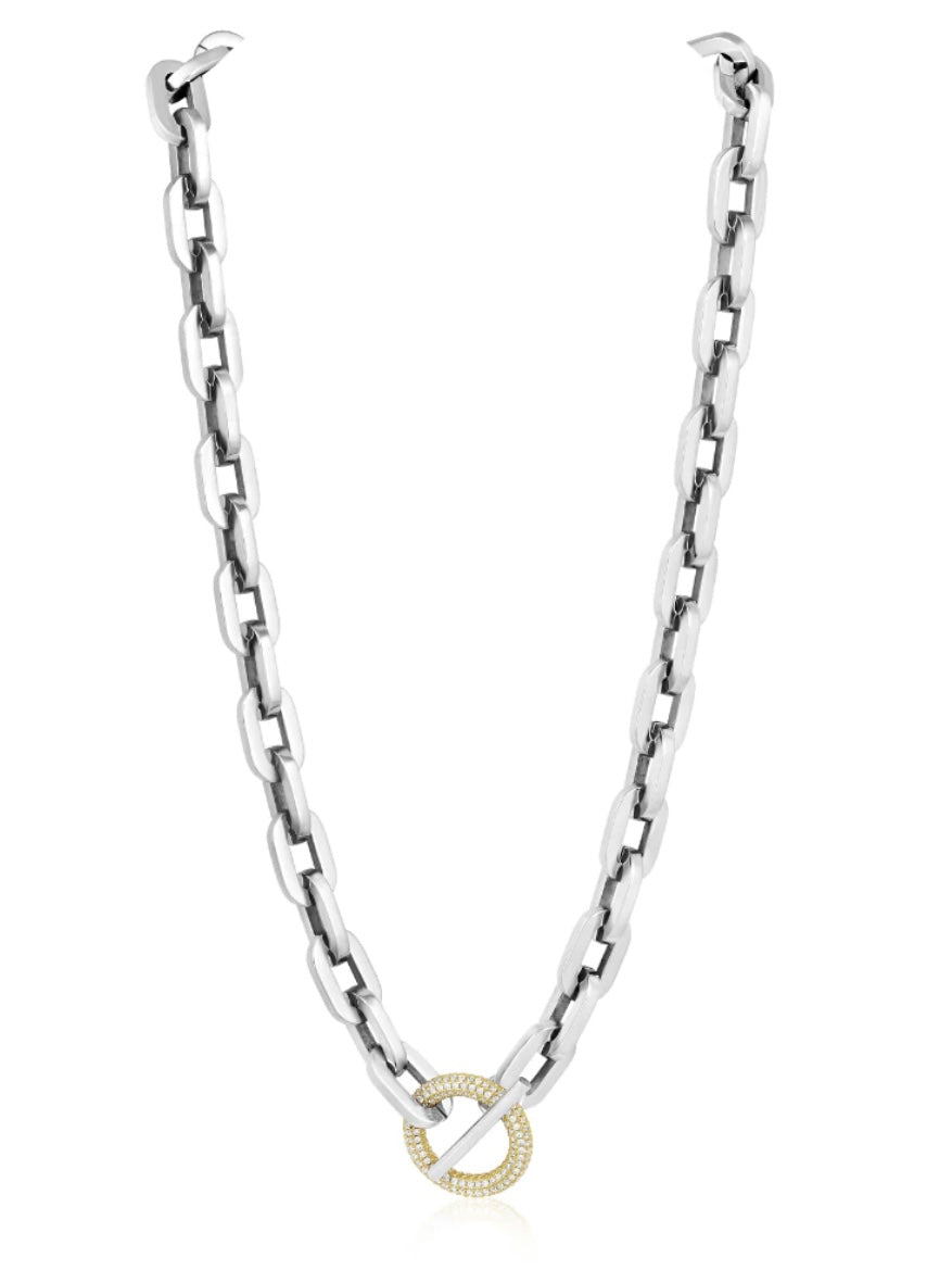 Rory Link Toggle Necklace