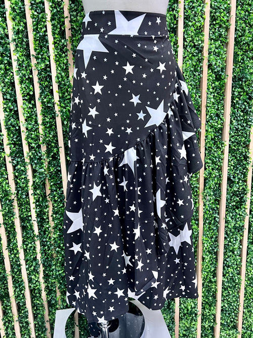 Night Star Wrap Skirt
