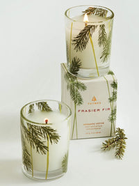 Frasier Fir Pine Needle Votive Candle