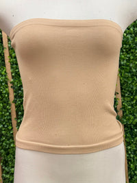 Strapless Basic Tube Top