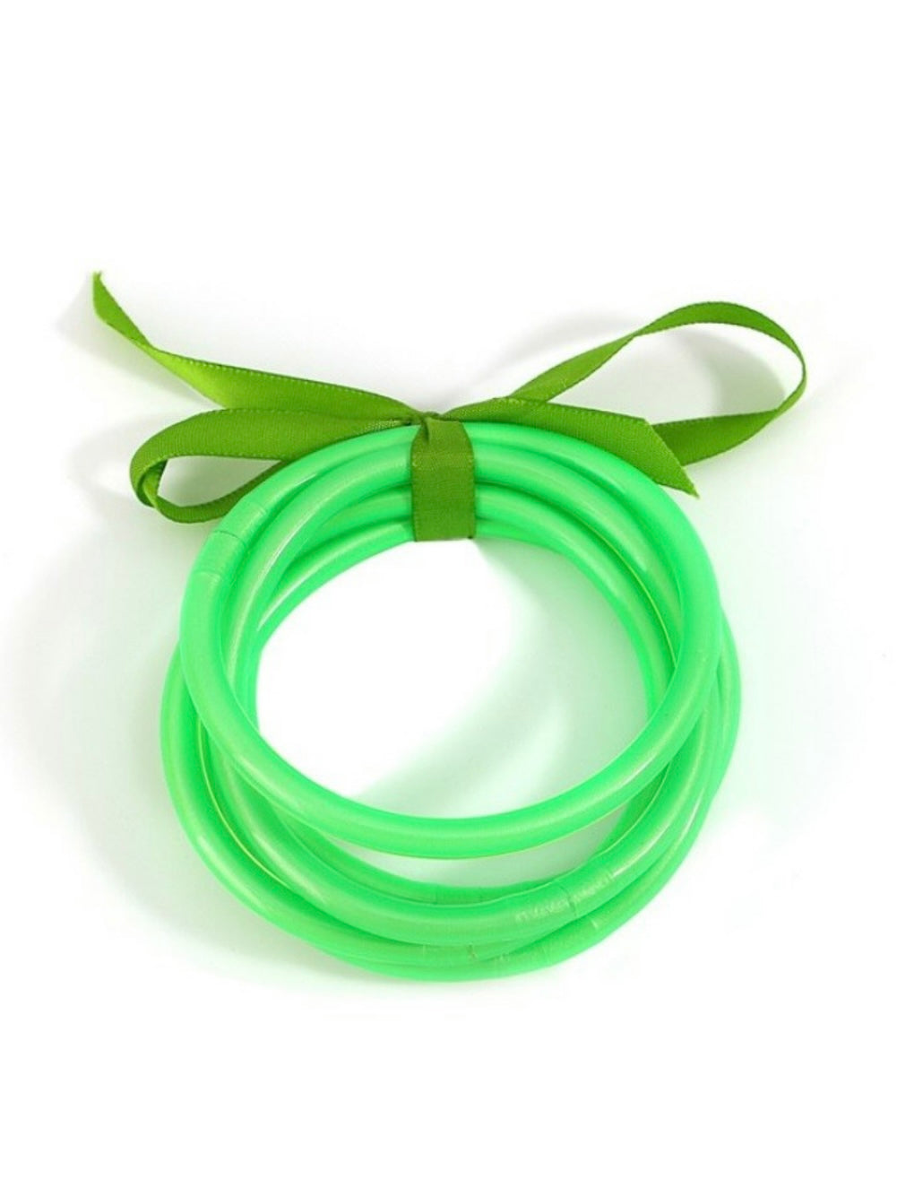 Bright Jelly Bangle Set