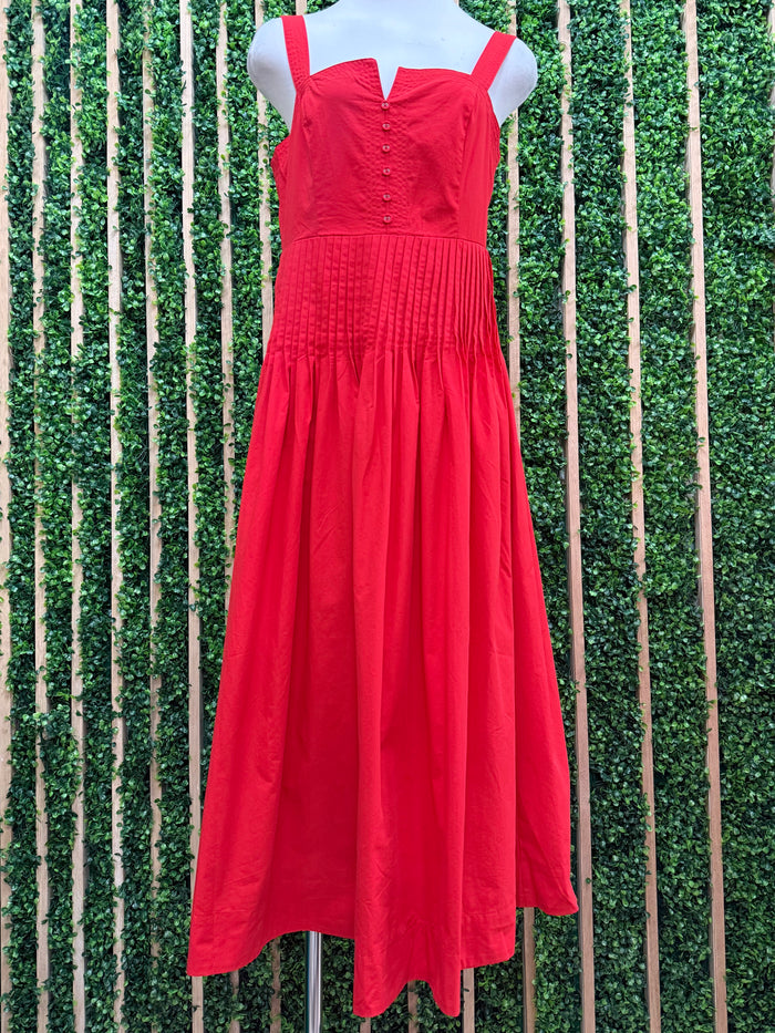 Scarlet Soleil Midi Dress
