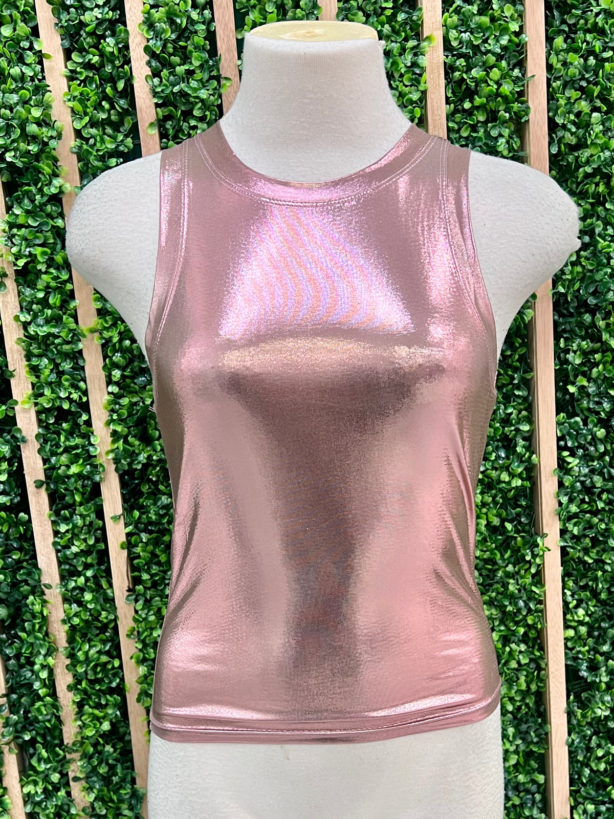Rose Gold Metallic Cami