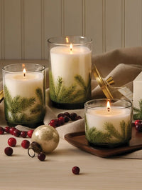 Frasier Fir Medium Pine Needle Luminary Candle