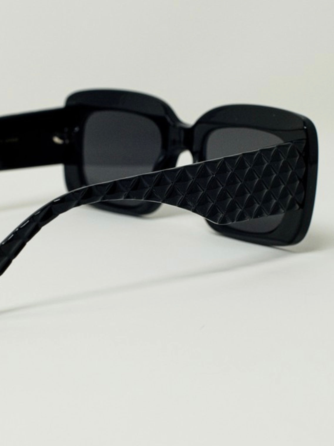 Quilted Oversized Sunglasses