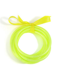 Bright Jelly Bangle Set