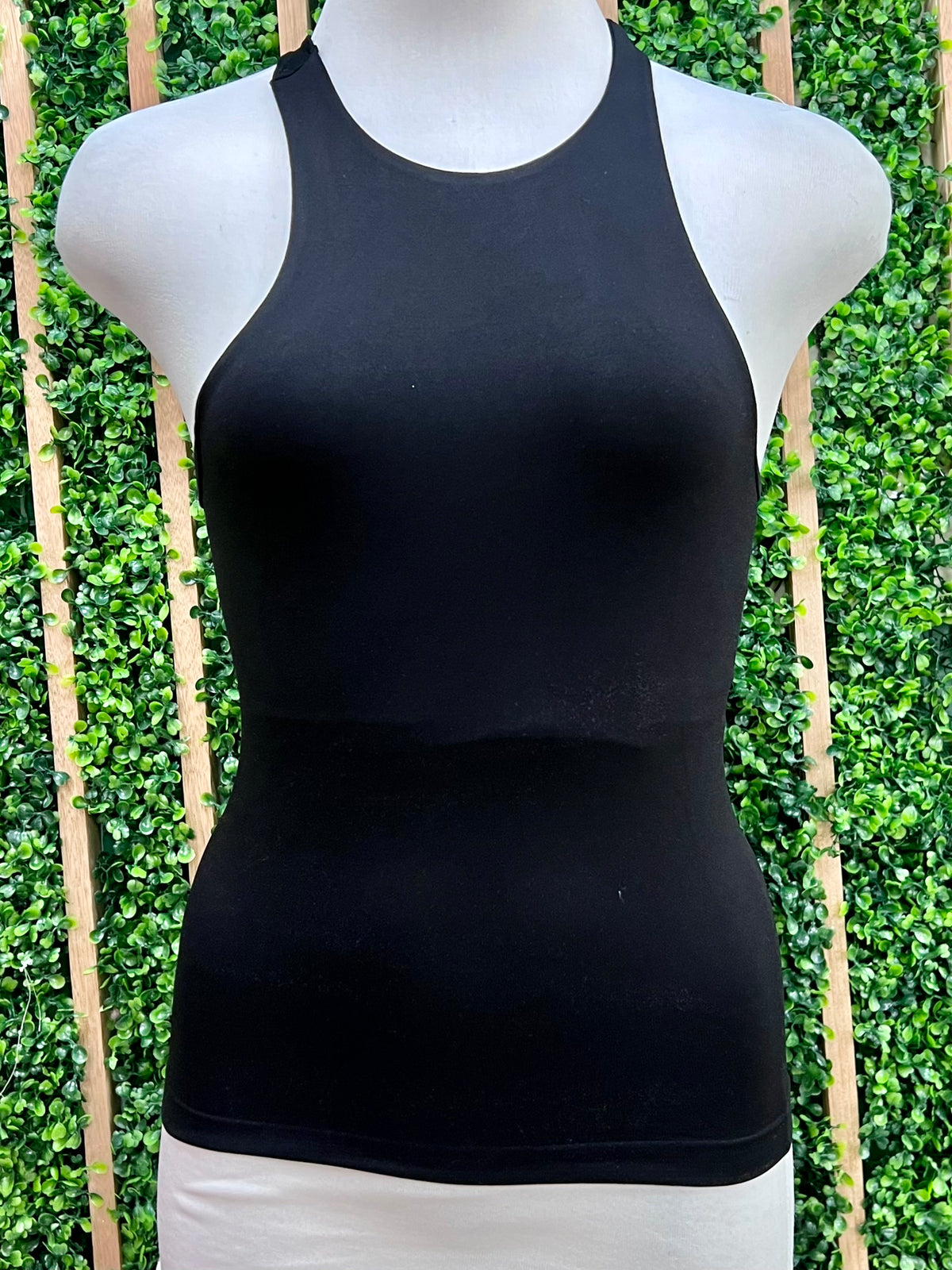 High Cutout Neck Basic