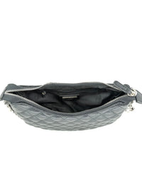 Chain Detail Quilted Crossbody Bag