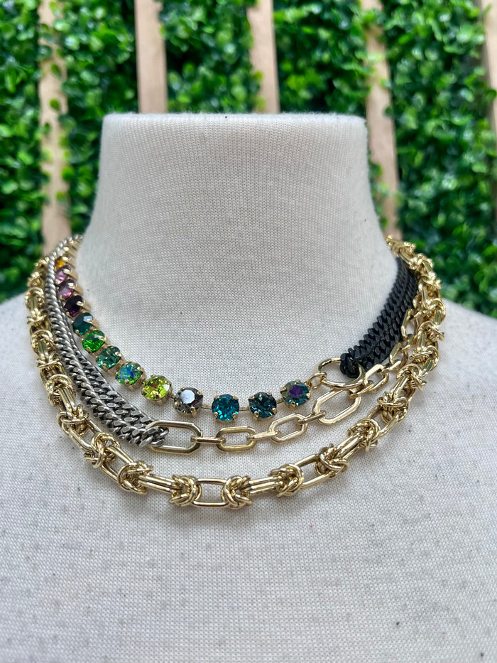 Tova Gold Silver Tokyo Necklace