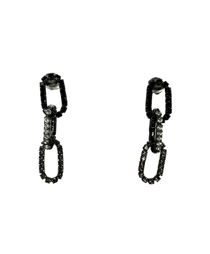 Tova Gunmetal Stellan Earrings
