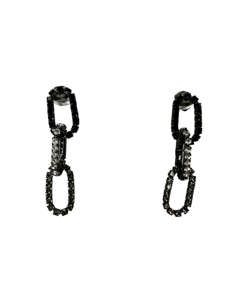 Tova Gunmetal Stellan Earrings